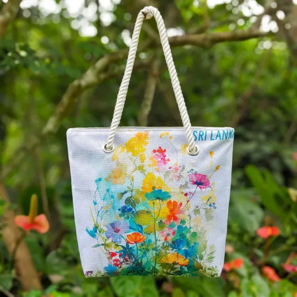 Stylish & Versatile Women’s Hand Bags – Bold Patterns, Vibrant Florals, and Trendy Designs with Sturdy Rope Handles - Image 5